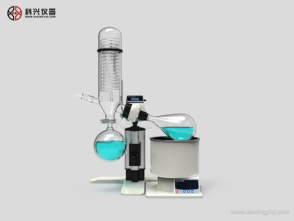 旋轉(zhuǎn)蒸發(fā)儀小型技術(shù)手動正面